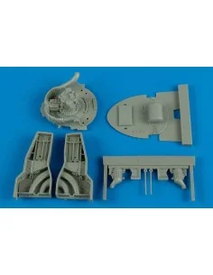 F8F-1 Bearcat wheel bay for Hobby Boss, 1/48 - Aires 4574