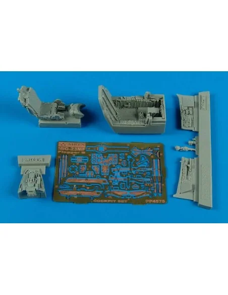 MiG 23MF Flogger B cockpit set for TRU, 1/48 - Aires 4575