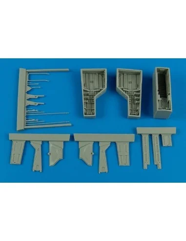 T-28 Trojan wheel bay for Roden, 1/48 - Aires 4584