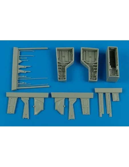 T-28 Trojan wheel bay for Roden, 1/48 - Aires 4584