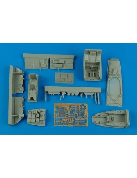 [NO_DESC] Me 410B-2/U4 cockpit set for Meng, 1/48 - Aires 4585