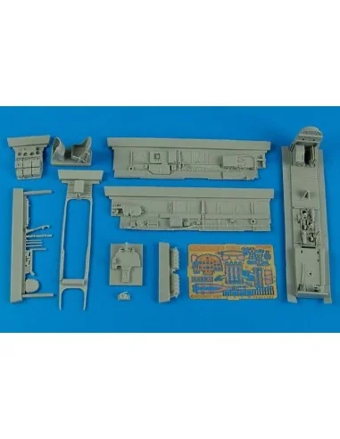 Bf 110D-3 cockpit set for Cyber-Hobby, 1/48 - Aires 4586