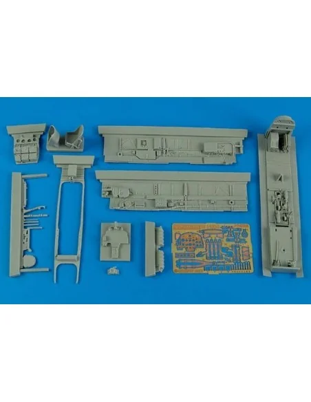 Bf 110D-3 cockpit set for Cyber-Hobby, 1/48 - Aires 4586