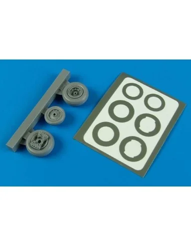 [NO_DESC] T-28/ Trojan wheels & paint mask f. Rod, 1/48 - Aires 4592