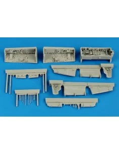 Sepecat Jaguar wheel bay for Kitty Hawk, 1/48 - Aires 4595