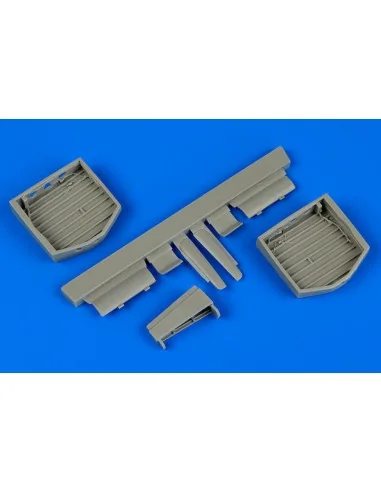 P-40M Kitty Hawk wheel bay for Hobby Bo, 1/48 - Aires 4602