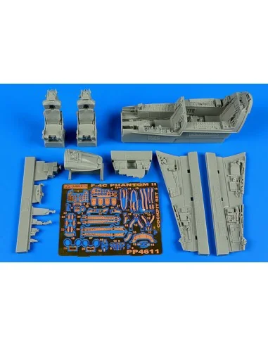 F-4C Phantom II cockpit set f.Academy, 1/48 - Aires 4611