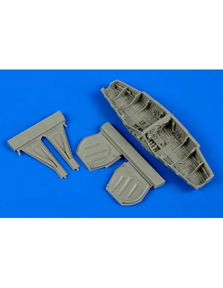 P-51D Mustang wheel bay for Hobby Boss, 1/48 - Aires 4613