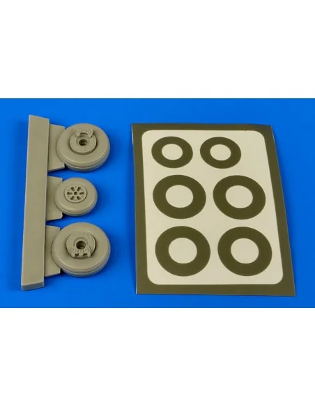 [NO_DESC] OV-1 Mohawk wheels & paint masks f.Roden, 1/48 - Aires 4614