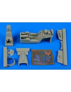 JAS-39C Gripen cocpit set for Kitty Hawk, 1/48 - Aires 4616