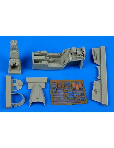 JAS-39C Gripen cocpit set for Kitty Hawk, 1/48 - Aires 4616