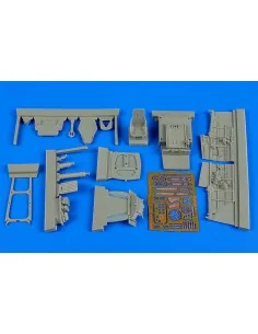 Lavochkin La-5 cockpit set for Zvezda, 1/48 - Aires 4625
