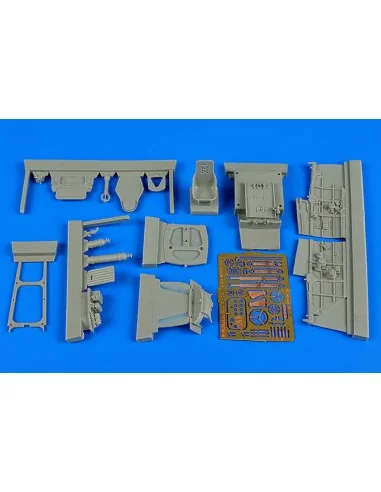 Lavochkin La-5 cockpit set for Zvezda, 1/48 - Aires 4625