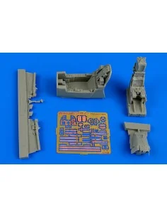 Kfir C2/C7 cockpit set for Kinetic, 1/48 - Aires 4628