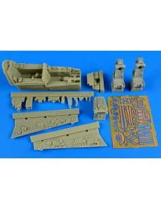 F-4D Phantom II(early v.)cockpit set f.A, 1/48 - Aires 4630