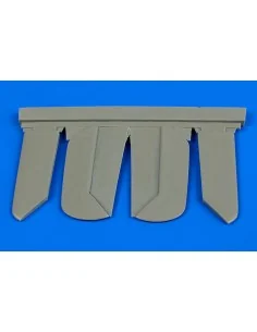 Bf 108 control surfaces for Eduard, 1/48 - Aires 4638