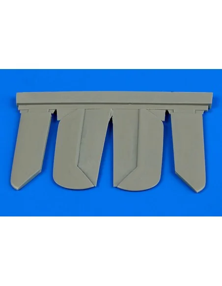 Bf 108 control surfaces for Eduard, 1/48 - Aires 4638