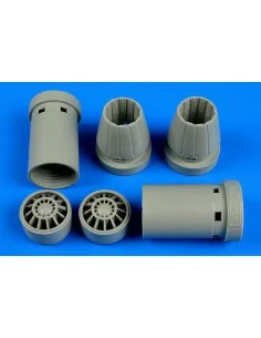 [NO_DESC] F/A-18E/F Super Hornet exhaust nozzles-o, 1/48 - Aires 4639