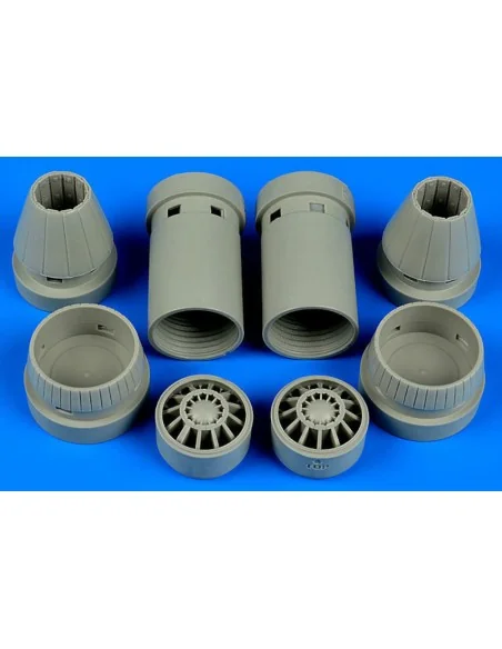 F/A-18E Super Hornet exhaust nozzles-clo, 1/48 - Aires 4641