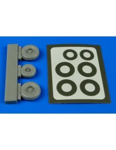 [NO_DESC] Cessna A-37 wheels & Paint masks f.Trump, 1/48 - Aires 4643