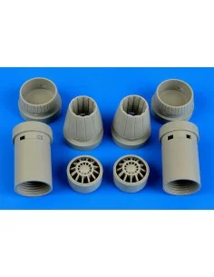 F/A-18E Super Hornet exhaust nozzles-ope, 1/48 - Aires 4644