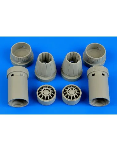 F/A-18E Super Hornet exhaust nozzles-ope, 1/48 - Aires 4644