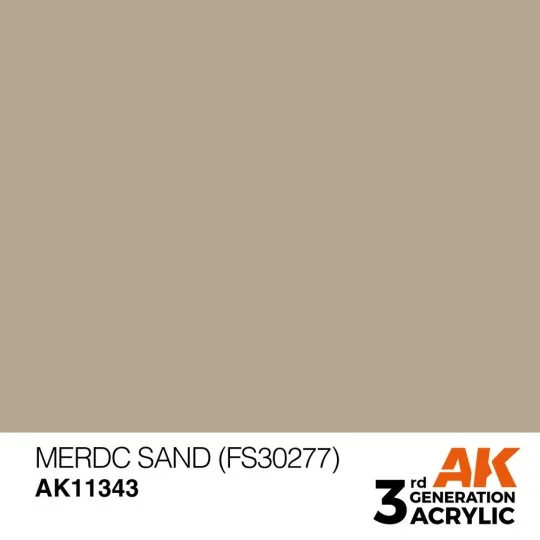 MERDC Sand (FS30277) - AK Interactive AK11343 MERDC Sand (FS30277) - AK Interactive AK11343