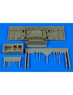 F-106A Delta Dart wheel bay f. Trumpeter, 1/48 - Aires 4657