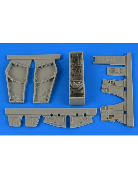F-4J/S Phantom II wheelbay for Academy, 1/48 - Aires 4681