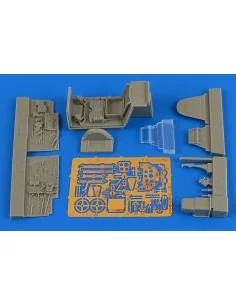 [NO_DESC] Bf 109G-6(late) cockpit set for Eduard, 1/48 - Aires 4685