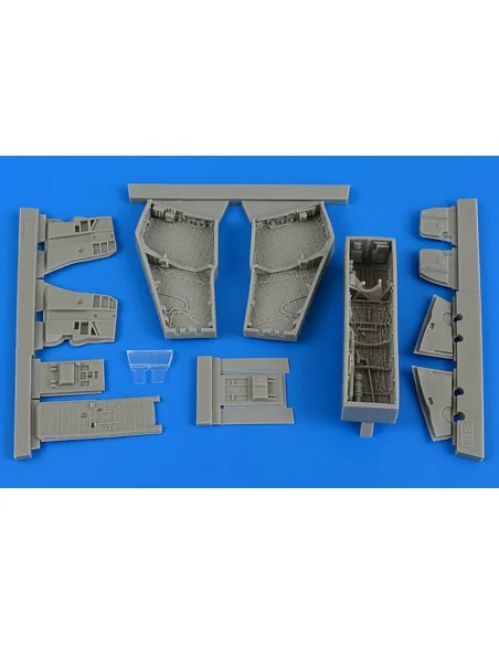 F-4C/D Phantom II wheel bay with covers for Academy, 1/48 - Aires 4688