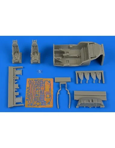 [NO_DESC] A-37B Dragonfly cockpit set for Trumpete, 1/48 - Aires 4690