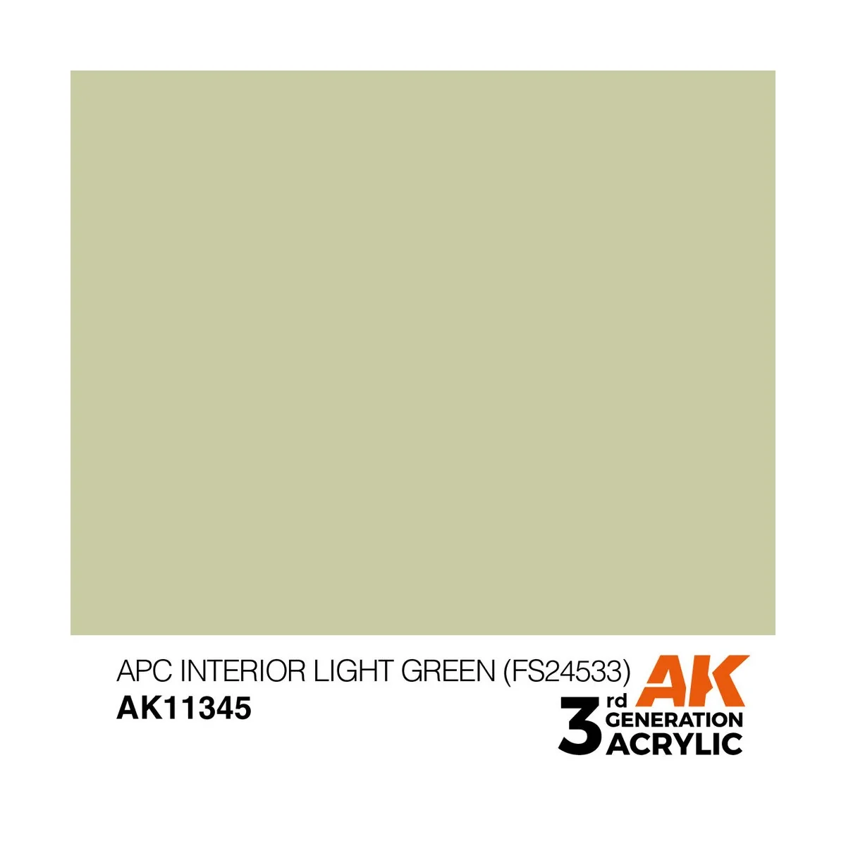 APC Interior Light Green (FS24533) - AK Interactive AK11345