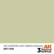 APC Interior Light Green (FS24533) - AK Interactive AK11345