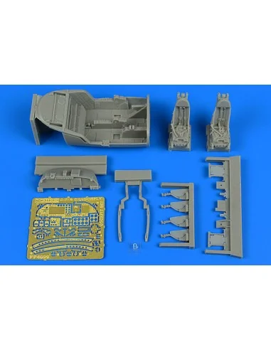 A-37A Dragonfly cockpit set for Trumpete, 1/48 - Aires 4699