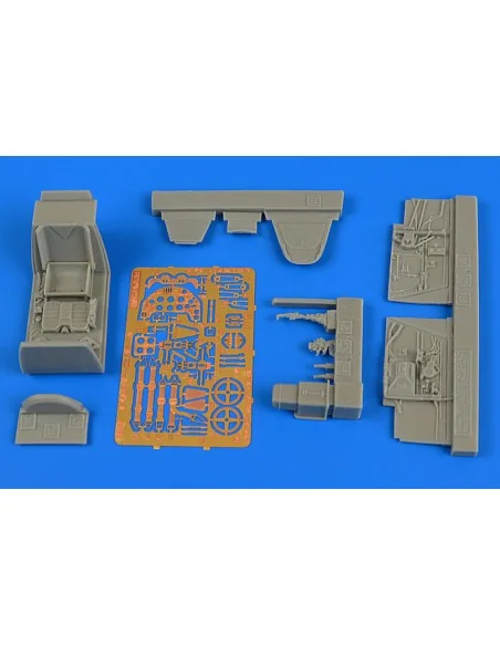 Bf 109F-2/F-4 cockpit set f.Eduard, 1/48 - Aires 4704