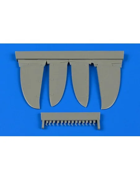 Macchi C.202 (early)control surfaces f.E, 1/48 - Aires 4709