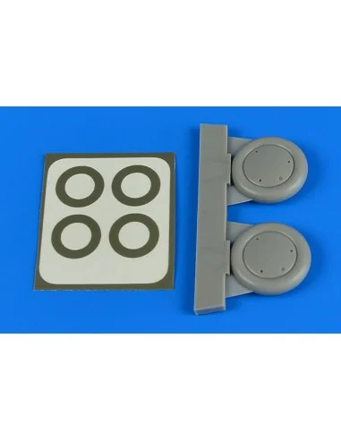 Gloster Gladiator wheels&paint masks for Roden/Eduard, 1/48 - Aires...