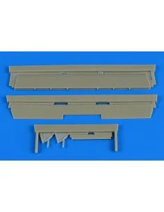 P-38 Lightning control surfaces for Eduard/Academy, 1/48 - Aires 4718