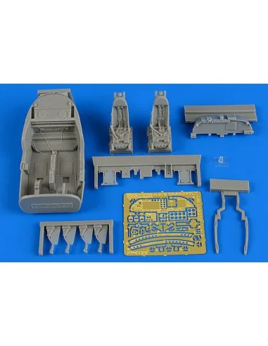 A-37B Dragonfly cockpit set f.Monogram, 1/48 - Aires 4720