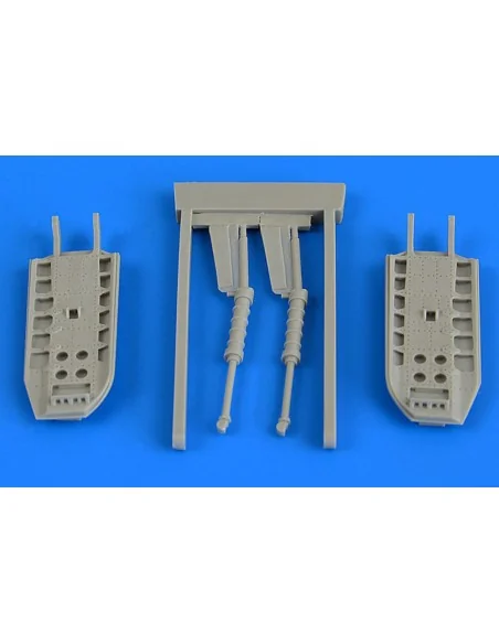 MiG-31 Foxhound speed brakes for AMK, 1/48 - Aires 4722