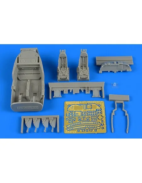 A-37A Dragonfly cockpit set for Monogram, 1/48 - Aires 4723