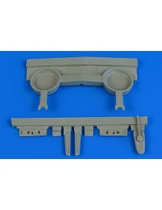 P-40B wheel bay for Airfix, 1/48 - Aires 4724