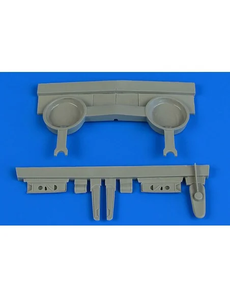 P-40B wheel bay for Airfix, 1/48 - Aires 4724