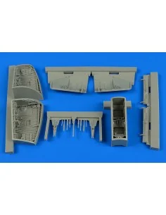 SAAB J-29 Tunnan wheel bay f.pilot repli, 1/48 - Aires 4726