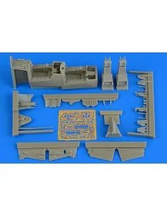 [NO_DESC] F-106B Delta Dart cockpit set f.Trumpete, 1/48 - Aires 4730