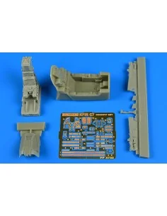IAI Kfir C7 cockpit set for AMK, 1/48 - Aires 4732