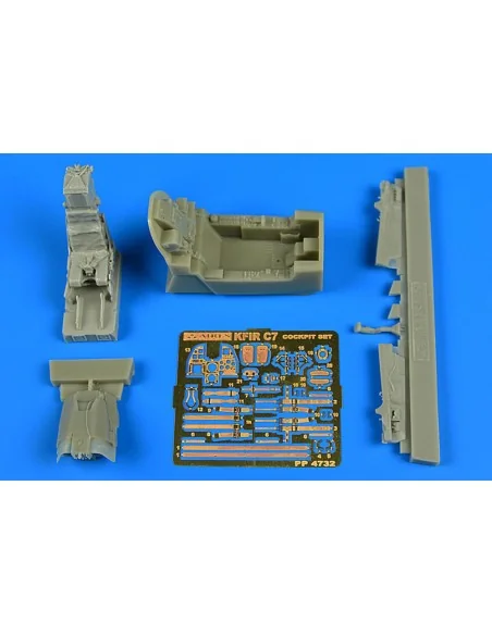 IAI Kfir C7 cockpit set for AMK, 1/48 - Aires 4732
