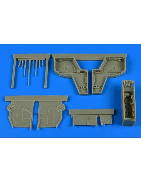 IAI Kfir C2/C7 wheel bay for AMK, 1/48 - Aires 4733