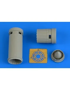 IAI Kfir C2/C7 exhaust nozzzle for AMK, 1/48 - Aires 4734